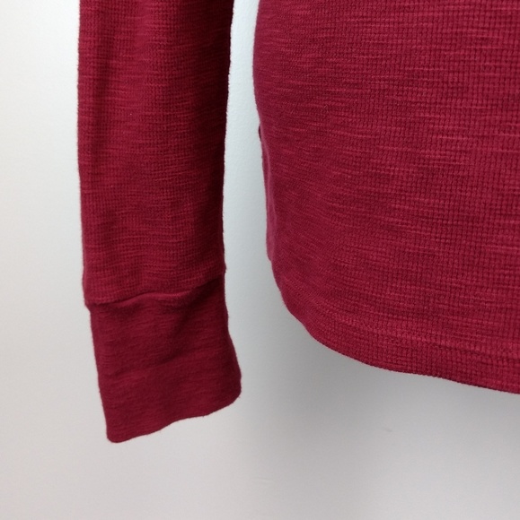 Polo Ralph Lauren Burgundy Long Sleeve Top XL - Picture 6 of 8